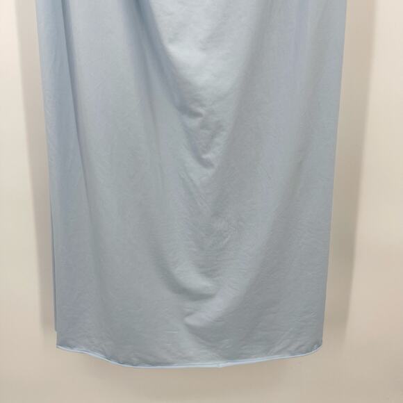Maygel Coronel | Villadiego Dress in Arctic Powder Blue Maxi Rosettes One Size - Picture 15 of 16